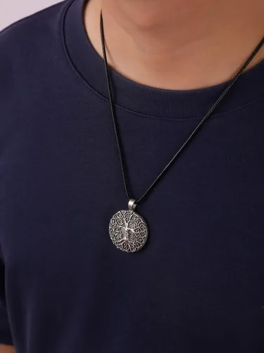Miniatura 6 de HAQUIL Viking Celtic Wiccan Tree of Life Pendant Necklace, Tree of Life Jewelry Gifts for Men and Women