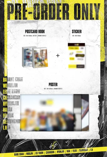 Miniatura 6 de Stray Kids - I am WHO [RANDOM ver.] (2º Mini Álbum) CD+Photobook+3 tarjetas de fotos QR+póster+póster plegable del grupo oficial+tarjeta