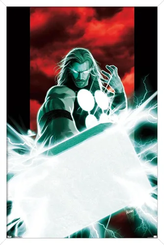 Miniatura 13 de Trends International Marvel Comics - Thor - Mjolnir Wall Poster, 14.725" x 22.375", Premium Unframed Version Versión premium sin marco