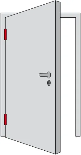 Miniatura 5 de ABUS HLS214 F9 Doble Manija Acero Inoxidable 31699 Montaje de Seguridad de Puerta (el embalaje puede variar)