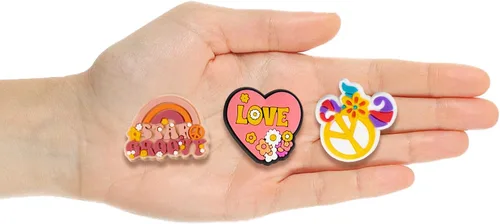 Miniatura 4 de Dijes de decoración hippie, regalo retro bohemio para niñas, niños, adolescentes, mujeres y adultos