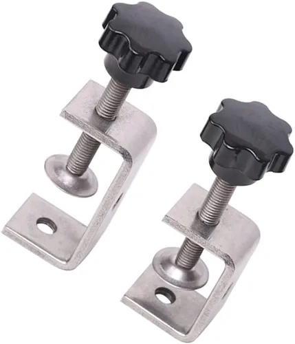 Miniatura 3 de Abrazadera en C de servicio pesado Abrazadera de tigre Abrazaderas de madera Abrazadera C de acero inoxidable para soldadura Carpenter Edificio