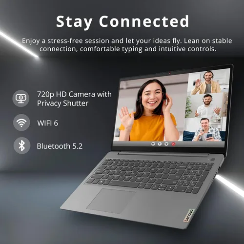 Miniatura 5 de Lenovo Ideapad 3 - Laptop táctil antirreflejo FHD IPS de 15.6 pulgadas, Intel Core i3-1115G4, 8 GB DDR4, 416 GB de almacenamiento