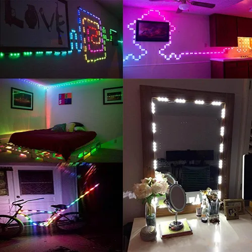 Miniatura 7 de EAGWELL Luces LED de módulo, 40 pies SMD 5050 Luz de ventana de escaparate impermeable Luces LED de negocios Luz decorativa para tienda Señales