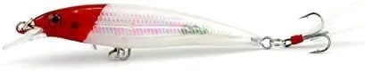 Miniatura 7 de 10pcs Minnow Pesca Señuelos Bass Wobble swimbaits carpa trucha bagre cebos de pesca Pesca Aparejos de pesca 3.5 in 0.28 oz