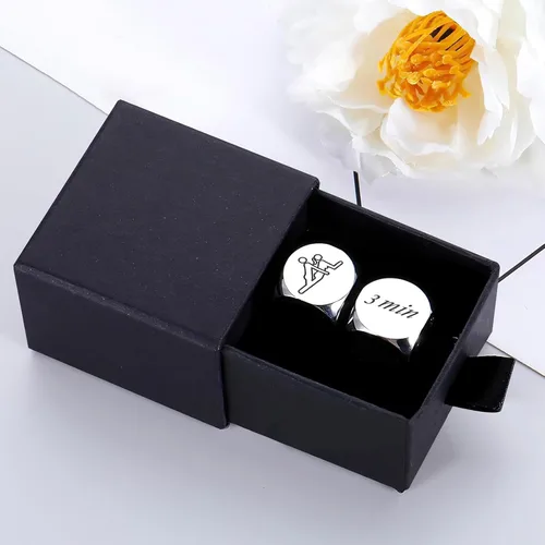 Miniatura 3 de Juego de 2 dados para citas y toma de decisiones, ideas de citas en pareja, regalo divertido para él y ella en cumpleaños y San Valentín