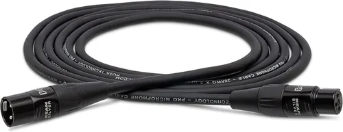 Miniatura 5 de Hosa HMIC-010 - Cable de micrófono Pro, REAN XLR3F a XLR3M, 10 pies