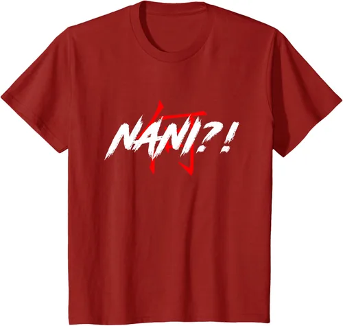 Miniatura 70 de Nani Meme Anime Japanese Camiseta, Negro, S