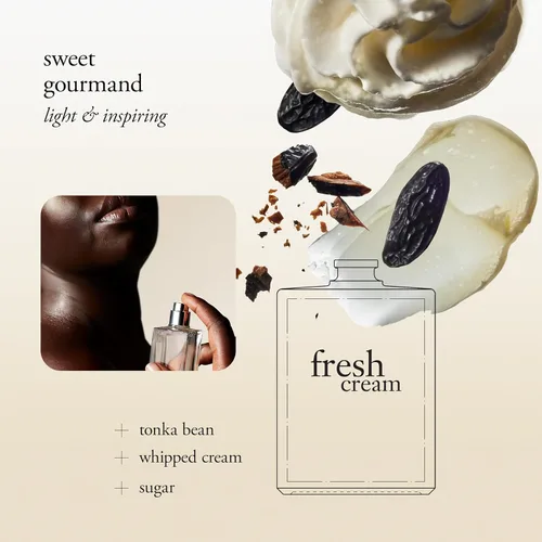Miniatura 2 de Philosophy Fresh Cream Eau de Toilette - Perfume femenino dulce y cautivador - con notas de vainilla, heliotropo y haba tonka - fragancia de larga
