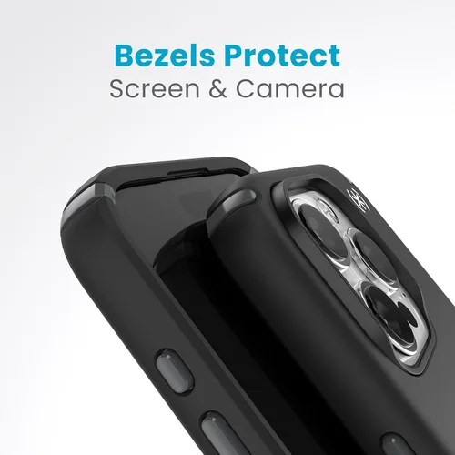 Miniatura 6 de Speck Funda para iPhone 15 Pro - Protección contra caídas - Resistente a los arañazos, tacto suave, funda para teléfono de 6.1 pulgadas - Presidio2