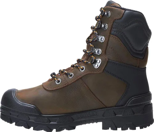 Miniatura 6 de Wolverine Warrior, hombre, marrón, punta comp, EH, Mt, WP, bota de 8 pulgadas, Marrón
