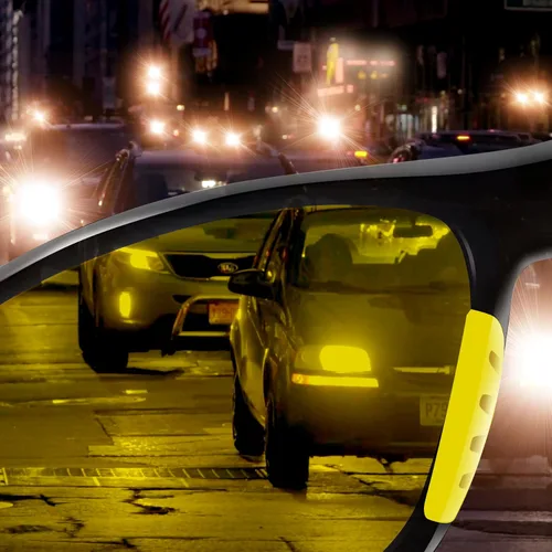 Miniatura 7 de BLUPOND Gafas de Conducción Día/Noche - Chopper - Visión Más Clara para Conducir Nocturna en Motocicleta, Correr, Ciclismo - TAC Antirreflejos
