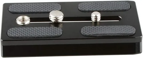 Miniatura 5 de CAMVATE Placa base de liberación rápida para cámara con roscas de 1/4" y 3/8" compatible con trípode Manfrotto577/501/504 - 2149
