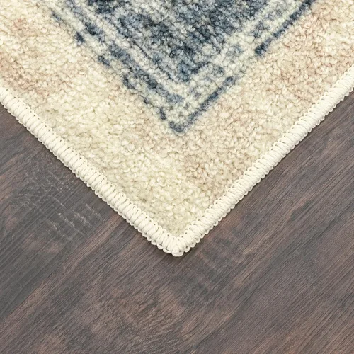 Miniatura 6 de Maples Rugs Caprice - Alfombra antideslizante para sala de estar y dormitorio, estilo bohemio, patrón medallón [fabricada en Estados Unidos]