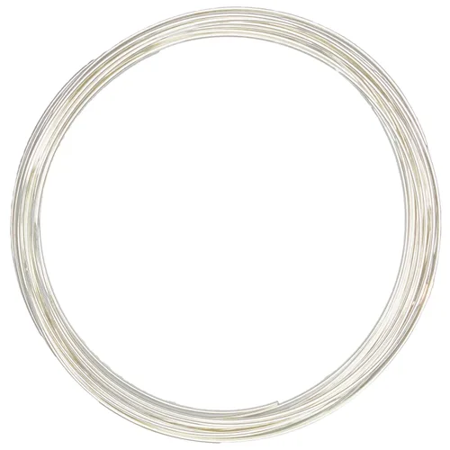 Miniatura 7 de Alambre de plata fina calibre 26, de 999, redondo, extremadamente suave, de 1,22 m - para arte en joyería de WIZART