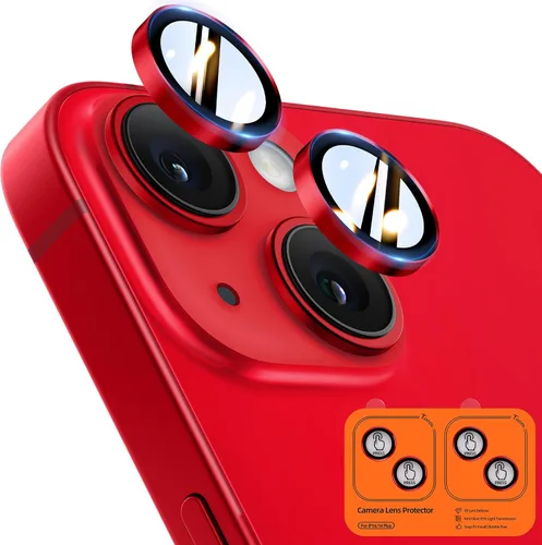 Miniatura 32 de TOCOL Camera Lens Protector for iPhone 13 / iPhone 13 Mini Tempered Glass HD Individual Scratch Resistant Camera Cover Accessories Case Friendly 2