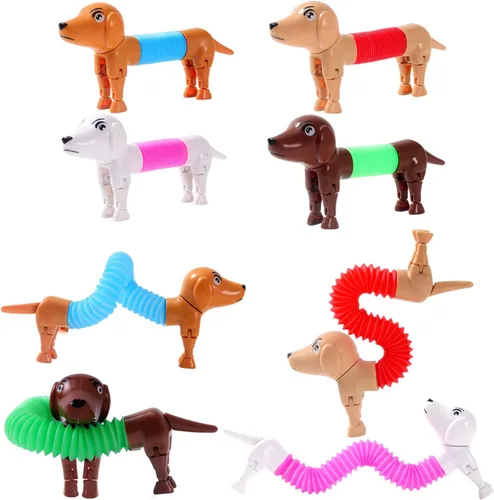 Tubos para presionar para perros, juguetes sensoriales para niños con autismo, juguetes antiestrés para niños pequeños, recuerdos de fiesta de