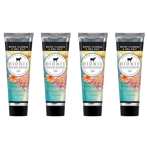 Miniatura 8 de Dionis Crema de manos de leche de cabra flor de lavanda 1 oz (paquete de 4)