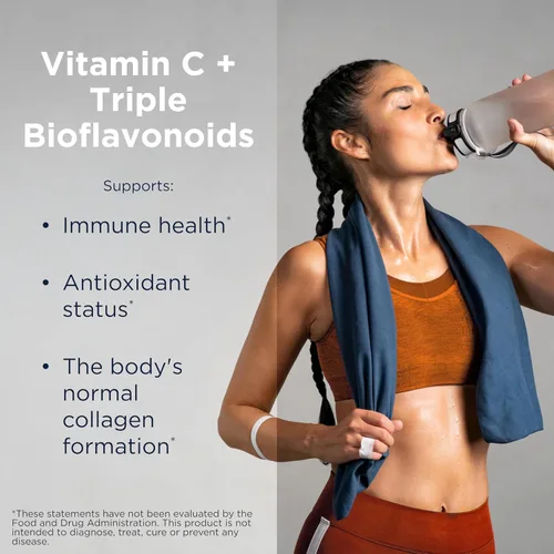 Miniatura 2 de Designs for Health C+BioFizz - Polvo de bebida con vitamina C efervescente de alta potencia con bioflavonoides, apoyo inmunológico + antioxidante