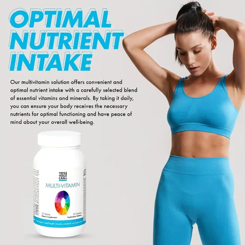 Miniatura 4 de Yes You Can! Multivitaminas diarias para hombres y mujeres – Ayuda a ayudar a la salud y el bienestar general, contiene antioxidantes, ricos