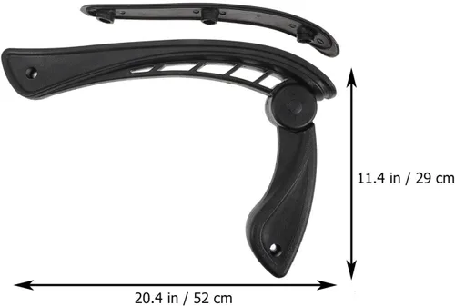 Miniatura 2 de Tofficu Accesorios de oficina, 2 piezas, reposabrazos para silla de oficina, soporte vertical, almohadilla universal para silla, codos, antebrazo