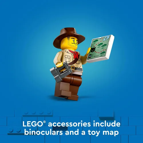 Miniatura 4 de LEGO City Jungle Explorer Camión Todoterreno, Set de Construcción de Juguete de la Selva para Niños de 6 Años en Adelante, Divertida Idea de Regalo