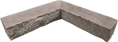 Miniatura 2 de GenStone Panel de esquina interior de 90 grados de piedra apilada de imitación de 22.5" x 12" en color amanecer del desierto para proyectos