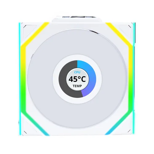 Miniatura 13 de Lian Li UNI Fan SL Inalámbrico (Pala Invertida) 120mm Ventilador ARGB - Paquete Triple - Señal Inalámbrica de 2.4 GHz para Control de RGB