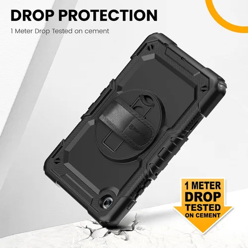 Miniatura 3 de Timecity Funda para Samsung Galaxy Tab A7 Lite 2021 de 8.7 pulgadas SM-T220/T225/T227 con protector de pantalla, resistente funda protectora