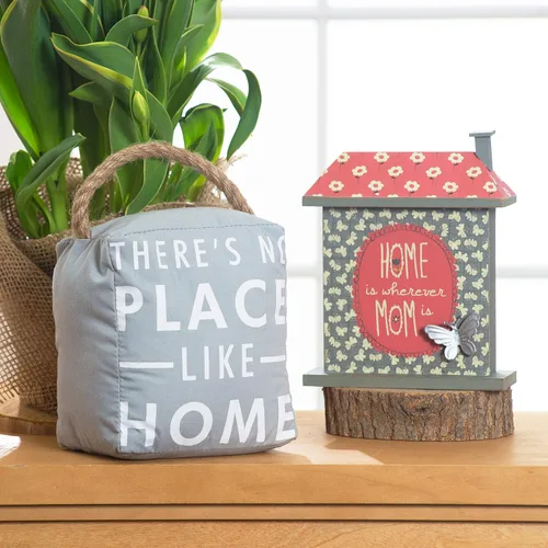 Miniatura 5 de Pavilion Gift Company 72157 tope para puerta No Place Like Home, 5 por 6 pulgadas