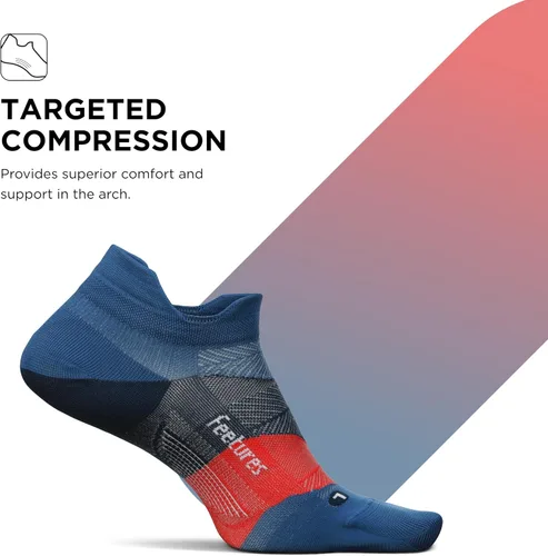 Miniatura 3 de Feetures Elite Ultra Light No Show Tab Solid - Calcetines de correr para hombres y mujeres, calcetines de compresión atléticos, absorben la humedad