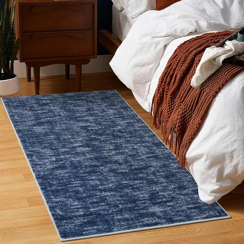 Miniatura 40 de RUGSREAL Alfombra lavable a máquina de 2 x 8 pies, para pasillo, entrada, contemporánea, color liso, alfombra de pasillo moderna para interiores