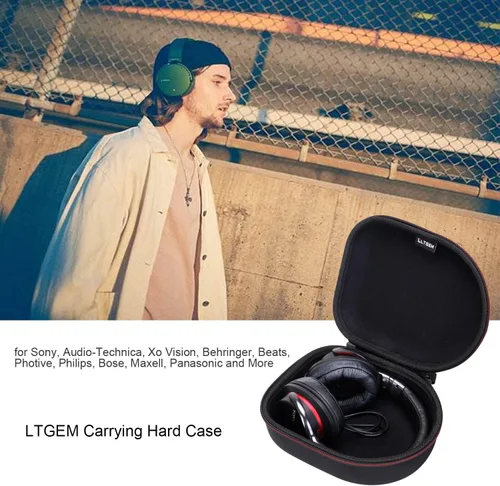 Miniatura 8 de Funda para auriculares y cascos compatible con JBL, Beats, Sony, Soundcore Anker, Raycon, TOZO, SteelSeries, Logitech, Jabra, Bose, Audio-Technica