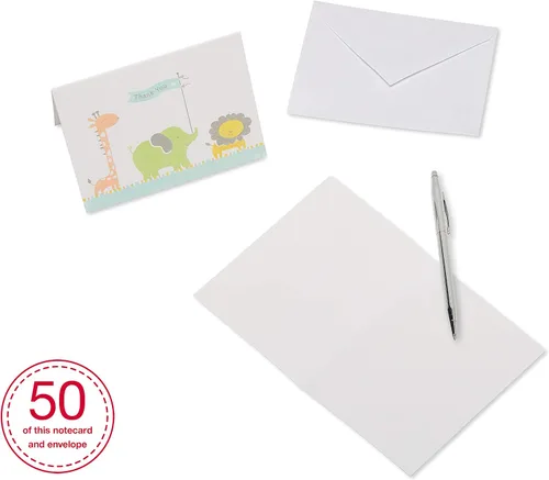 Miniatura 3 de American Greetings Paquete de tarjetas de agradecimiento para baby shower (48 unidades)