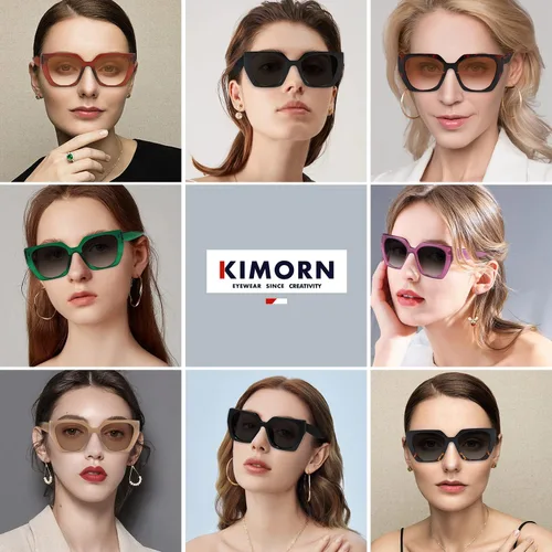 Miniatura 2 de kimorn Gafas de sol para mujeres y hombres de moda retro gafas de sol de moda K1354