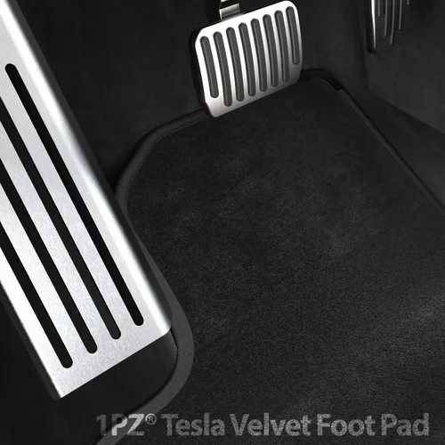 Miniatura 3 de 1PZ Alfombrillas negras para Tesla Model 3 2017-2024, protección resistente para todo tipo de clima