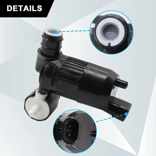 Miniatura 6 de SecosAutoparts Bomba de limpiaparabrisas 28920-3JA0A 289203JA0A 289103JA0B compatible con Nissan Pathfinder 2013-2019, compatible con Infiniti QX60