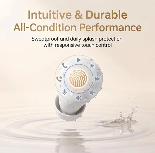 Miniatura 7 de Audífonos invisibles para dormir de lado, mini auriculares inalámbricos Bluetooth ultra pequeños, ajuste de presión cero, bloqueo de ruido