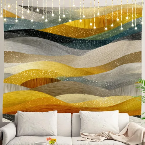 Miniatura 35 de Shrahala Beach Vacation Seaside Relaxation Tapestry, Nautical Summer Getaway Wall Hanging Hd Print Polyester Backdrop For Dorm Room Bedroom 30 X 40