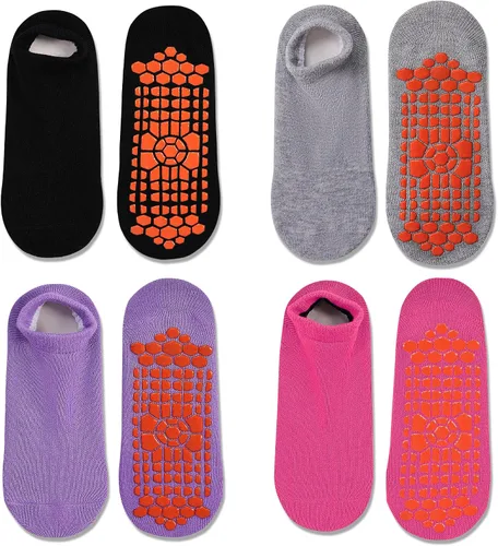 Miniatura 15 de Tphon Non Slip Kids Trampoline Socks with Grippers for Toddler Children - Anti Skid Grip Socks for Boys & Girls