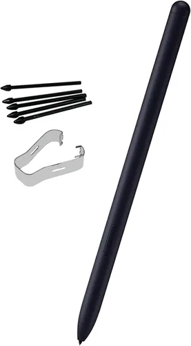 Tab S7 S Pen compatible con Samsung Galaxy Tab S7 S7+ Plus (EJ-PT870) S8 S8+ S8 Ultra Touch Pen + puntas/puntas sin Bluetooth, negro místico