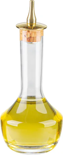 Miniatura 15 de Restaurantware Bar Lux - Botella amarga de 3.5 onzas, 1 vaso amargo de grado profesional, con tapa Dasher chapada en cobre para cócteles o postres