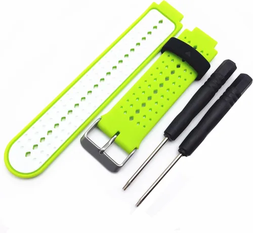 Miniatura 5 de Bandas compatibles con Garmin Forerunner 220 230 235 630 620 735 Approach S20 S6 S5 Bandas de silicona transpirable Correa de reloj para Forerunner