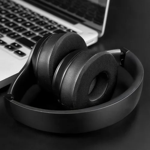 Miniatura 6 de SoloWIT Almohadillas refrescantes para auriculares inalámbricos Beats Solo 2 y Solo 3, almohadillas con espuma de aislamiento de ruido de alta Negro