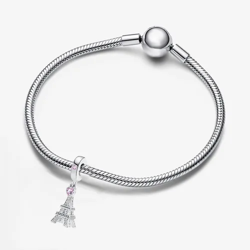 Miniatura 3 de NanMuc Abalorios para pasaporte de la Torre Eiffel para vacaciones, con diseño de globo de avión, taza de café, maleta, compatible con pulsera