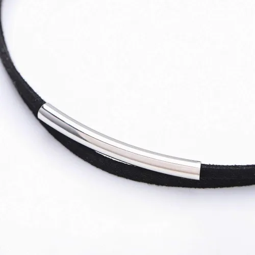 Miniatura 5 de JAKAWIN Gargantilla Collar Ajustable Negro Collar Collares para Mujer NK134