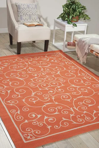 Miniatura 9 de Nourison Home Home & Garden - Alfombra de área de 2 pies 3 pulgadas x 3 pies 9 pulgadas, fácil de limpiar, no se desprende, para dormitorio, sala