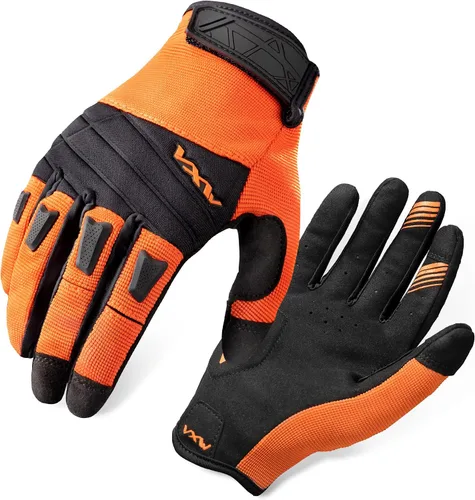 VXW Guantes de bicicleta de montaña para hombre, guantes de ciclismo para nudillos, pantalla táctil transpirable para MTB Motocross Racing Dirtbike