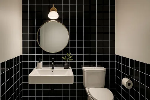 Miniatura 9 de Tenedos - Caja de 10 piezas para azulejos de cerámica brillantes de 4 1/4 pulgadas, para pared de baño y cocina, acabado brillante, aspecto clásico