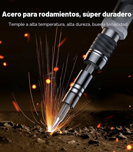 Miniatura 3 de AXTH Juego de destornilladores de precisión 115 en 1, [súper duradero] Mini kit de herramientas de reparación magnética profesional, destornillador
